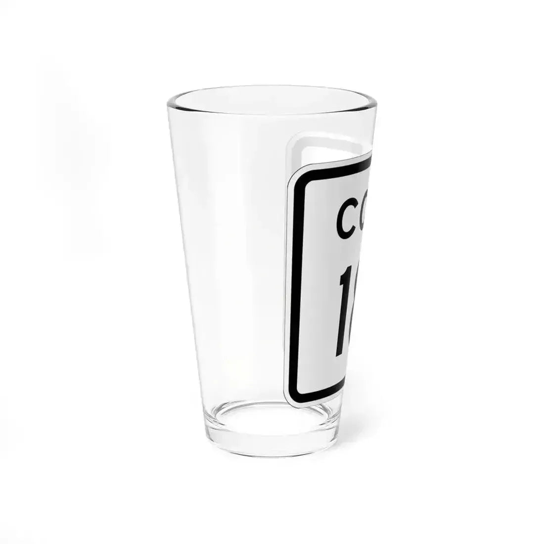 Colorado 181 1952 (Colorado) (Road Sign) Pint Glass 16oz - Go Mug Yourself