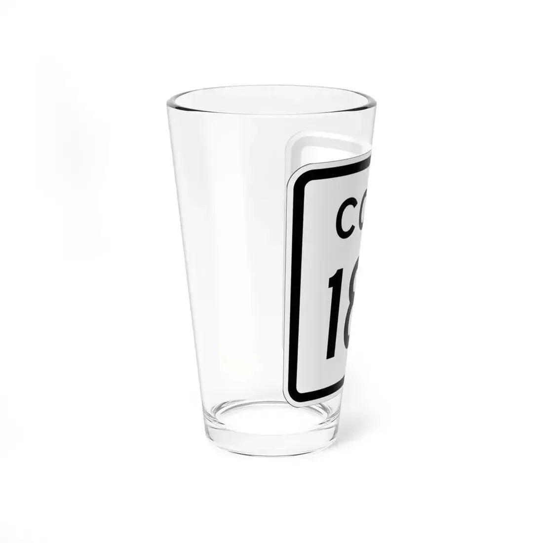 Colorado 186 1952 (Colorado) (Road Sign) Pint Glass 16oz - Go Mug Yourself