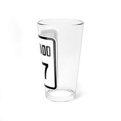Colorado 197 1946 (Colorado) (Road Sign) Pint Glass 16oz - Go Mug Yourself