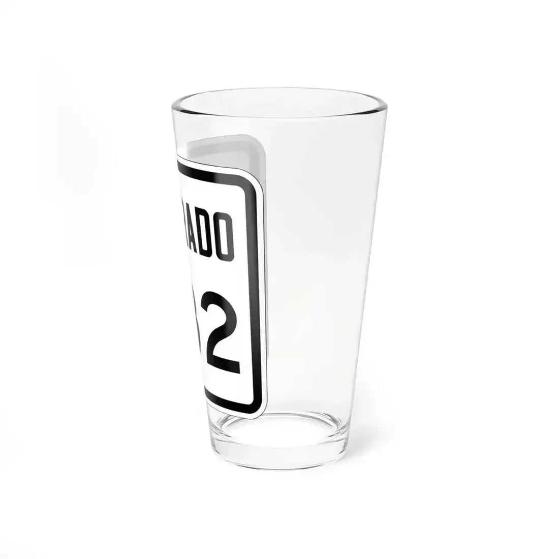 Colorado 232 1946 (Colorado) (Road Sign) Pint Glass 16oz - Go Mug Yourself
