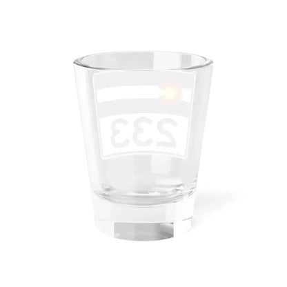 Colorado 233 wide (Colorado) (Road Sign) Shot Glass 1.5oz - Go Mug Yourself