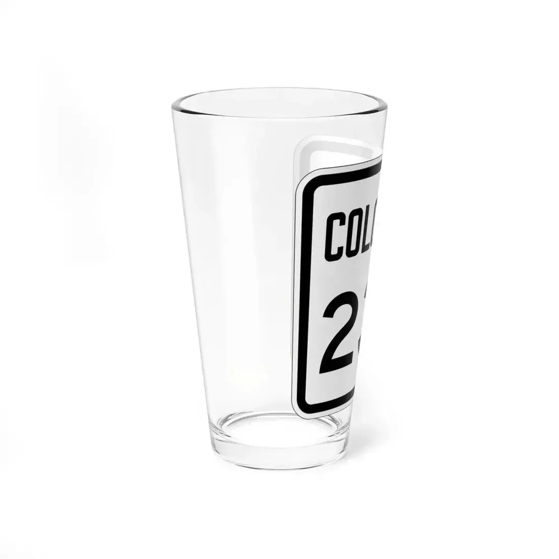 Colorado 236 1946 (Colorado) (Road Sign) Pint Glass 16oz - Go Mug Yourself