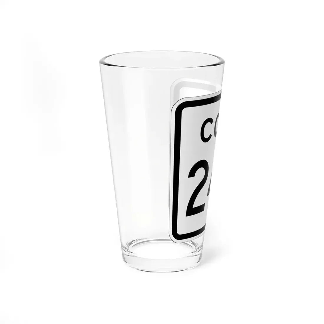 Colorado 245 1952 (Colorado) (Road Sign) Pint Glss 16oz - Go Mug Yourself