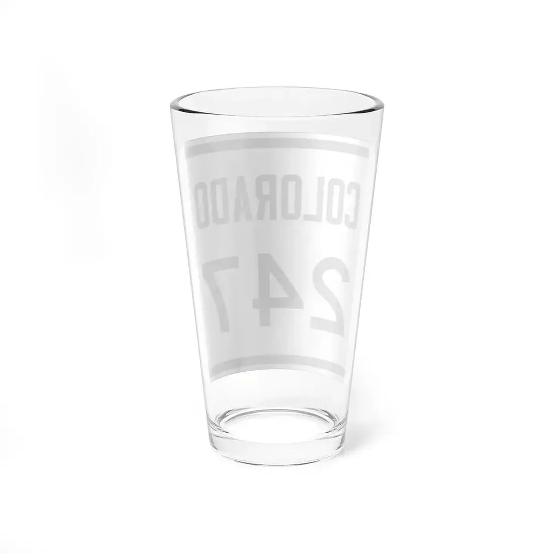 Colorado 247 1946 (Colorado) (Road Sign) Pint Glass 16oz - Go Mug Yourself