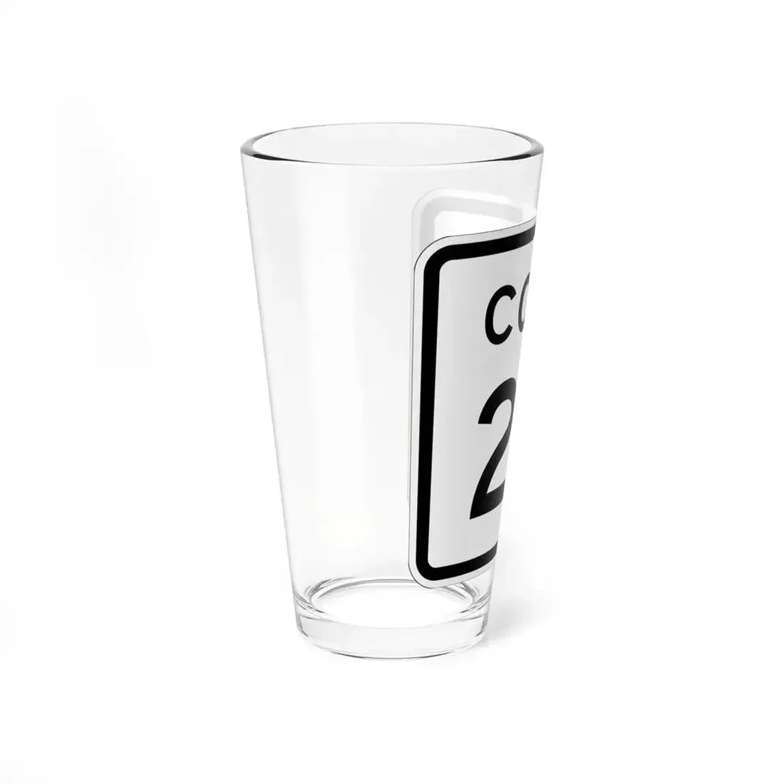 Colorado 25 1952 (Colorado) (Road Sign) Pint Glass 16oz - Go Mug Yourself
