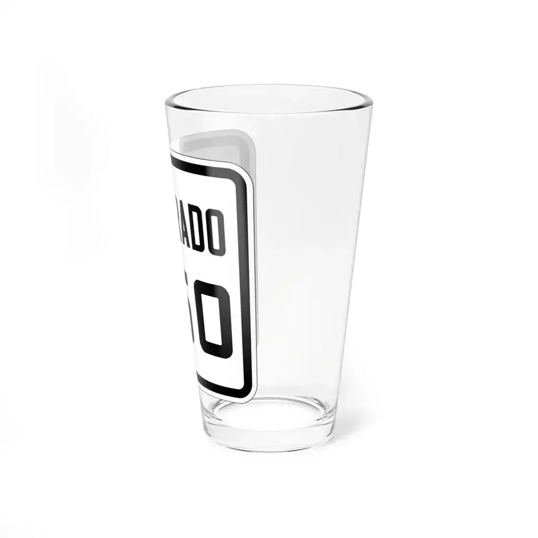 Colorado 250 1926 (Colorado) (Road Sign) Pint Glass 16oz - Go Mug Yourself