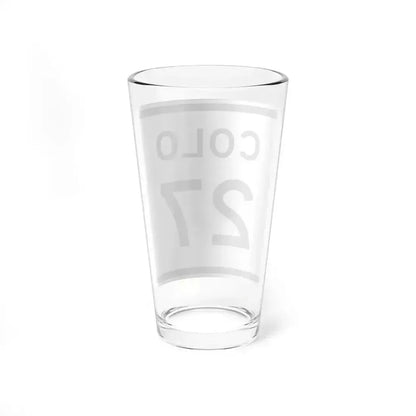 Colorado 27 1952 (Colorado) (Road Sign) Pint Glass 16oz - Go Mug Yourself