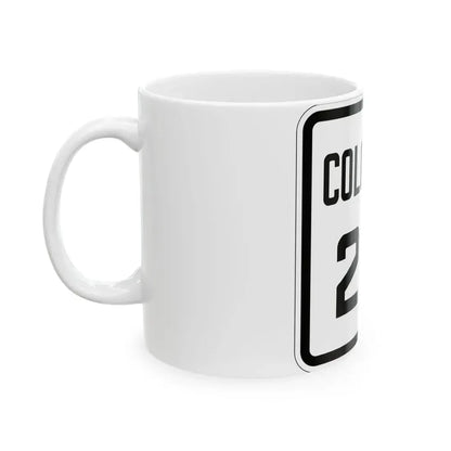 Colorado 271 1926 (Colorado) (Road Sign) White Coffee Mug - Go Mug Yourself