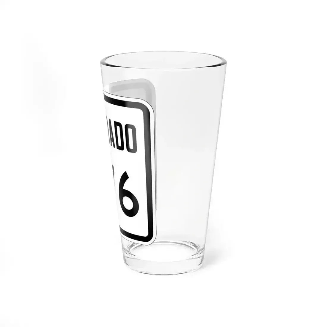 Colorado 276 1946 (Colorado) (Road Sign) Pint Glass 16oz - Go Mug Yourself