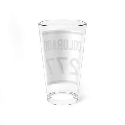 Colorado 277 1946 (Colorado) (Road Sign) Pint Glass 16oz - Go Mug Yourself