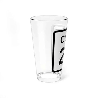 Colorado 28 1952 (Colorado) (Road Sign) Pint Glass 16oz - Go Mug Yourself