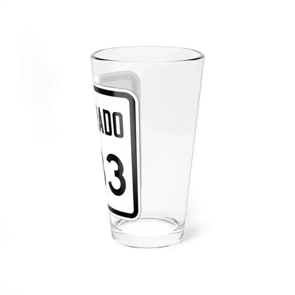 Colorado 283 1946 (Colorado) (Road Sign) Pint Glass 16oz - Go Mug Yourself