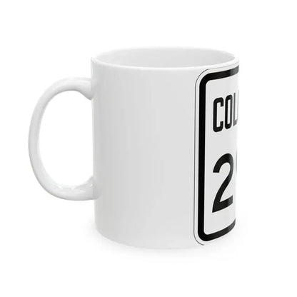 Colorado 294 1946 (Colorado) (Road Sign) White Coffee Mug - Go Mug Yourself