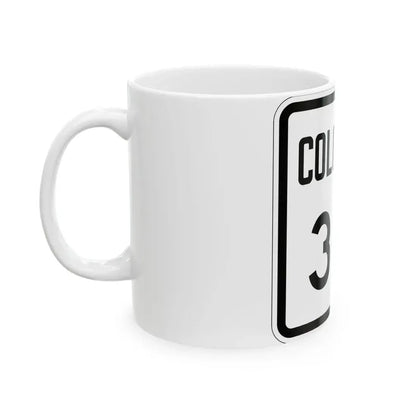 Colorado 313 1946 (Colorado) (Road Sign) White Coffee Mug - Go Mug Yourself