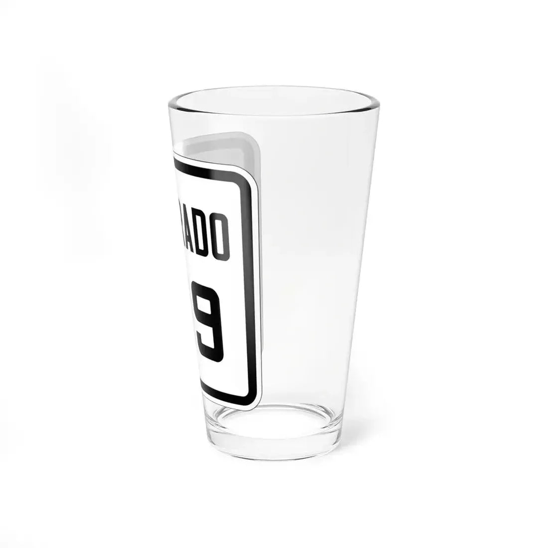 Colorado 319 1926 (Colorado) (Road Sign) Pint Glss 16oz - Go Mug Yourself
