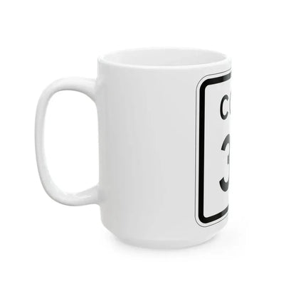 Colorado 33 1952 (Colorado) (Road Sign) White Coffee Mug - Go Mug Yourself