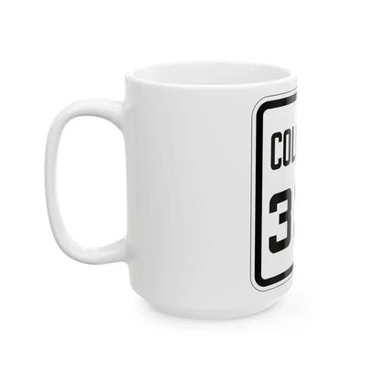 Colorado 336 1926 (Colorado) (Road Sign) White Coffee Mug - Go Mug Yourself
