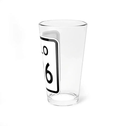 Colorado 336 1952 (Colorado) (Road Sign) Pint Glass 16oz - Go Mug Yourself