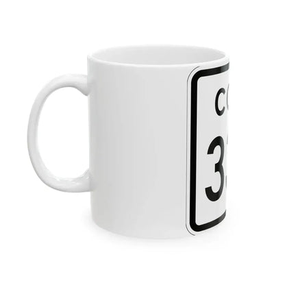 Colorado 336 1952 (Colorado) (Road Sign) White Coffee Mug - Go Mug Yourself