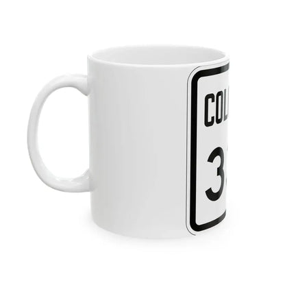 Colorado 337 1946 (Colorado) (Road Sign) White Coffee Mug - Go Mug Yourself
