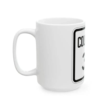 Colorado 34 1946 (Colorado) (Road Sign) White Coffee Mug - Go Mug Yourself