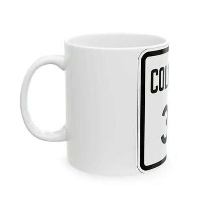 Colorado 38 1946 (Colorado) (Road Sign) White Coffee Mug - Go Mug Yourself