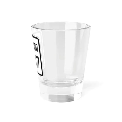 Colorado 387 1926 (Colorado) (Road Sign) Shot Glass 1.5oz - Go Mug Yourself