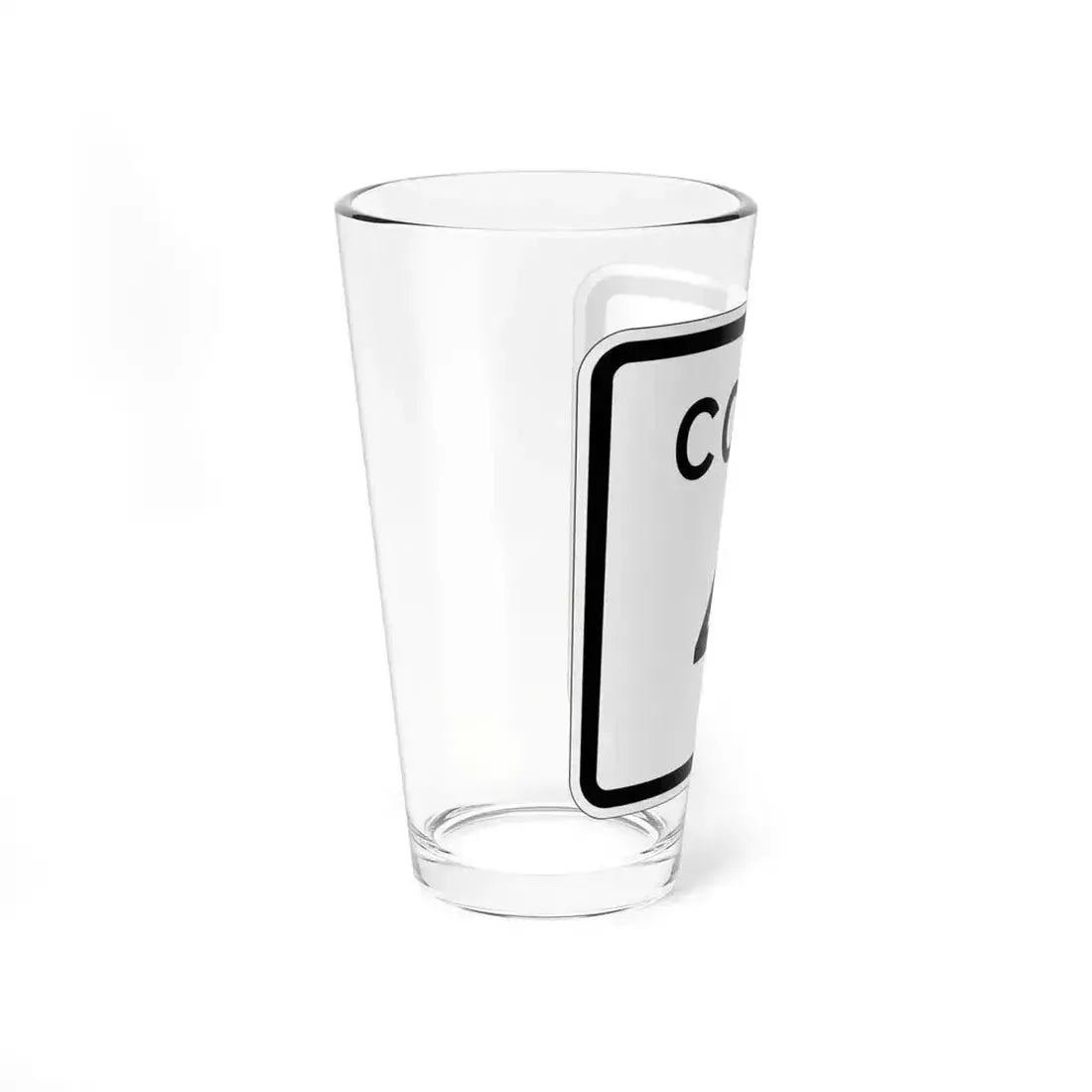 Colorado 4 1952 (Colorado) (Road Sign) Pint Glass 16oz - Go Mug Yourself