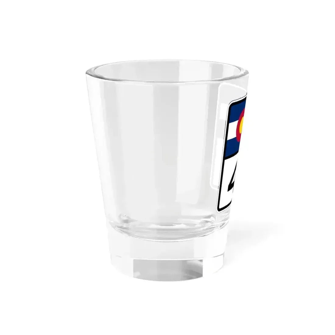Colorado 40 (Colorado) (Road Sign) Shot Glass 1.5oz - Go Mug Yourself