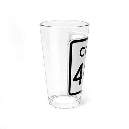 Colorado 403 1952 (Colorado) (Road Sign) Pint Glass 16oz - Go Mug Yourself