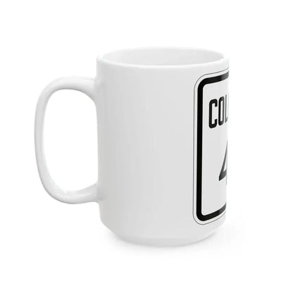 Colorado 42 1946 (Colorado) (Road Sign) White Coffee Mug - Go Mug Yourself