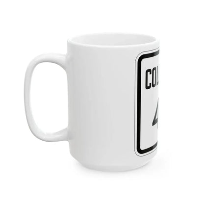 Colorado 44 1946 (Colorado) (Road Sign) White Coffee Mug - Go Mug Yourself