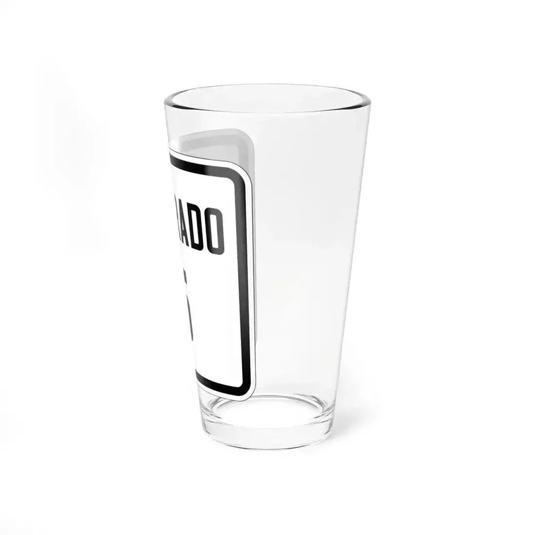 Colorado 5 1926 (Colorado) (Road Sign) Pint Glass 16oz - Go Mug Yourself