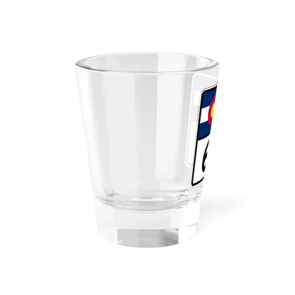 Colorado 62 (Colorado) (Road Sign) Shot Glass 1.5oz - Go Mug Yourself