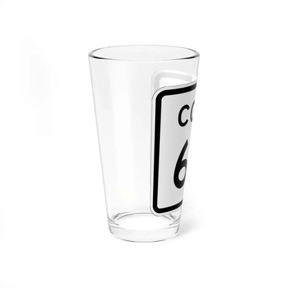Colorado 68 1952 (Colorado) (Road Sign) Pint Glass 16oz - Go Mug Yourself