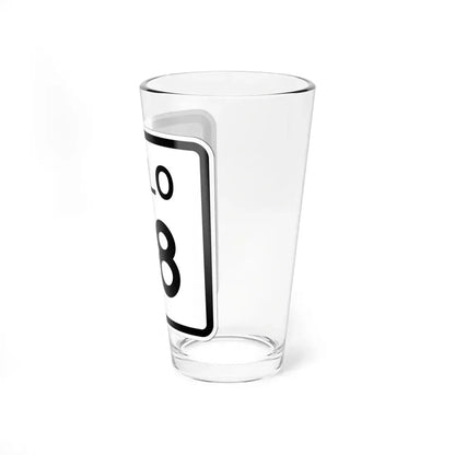 Colorado 68 1952 (Colorado) (Road Sign) Pint Glss 16oz - Go Mug Yourself