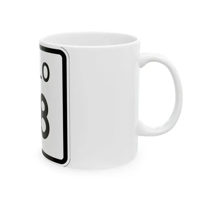 Colorado 78 1952 (Colorado) (Road Sign) White Coffee Mug - Go Mug Yourself