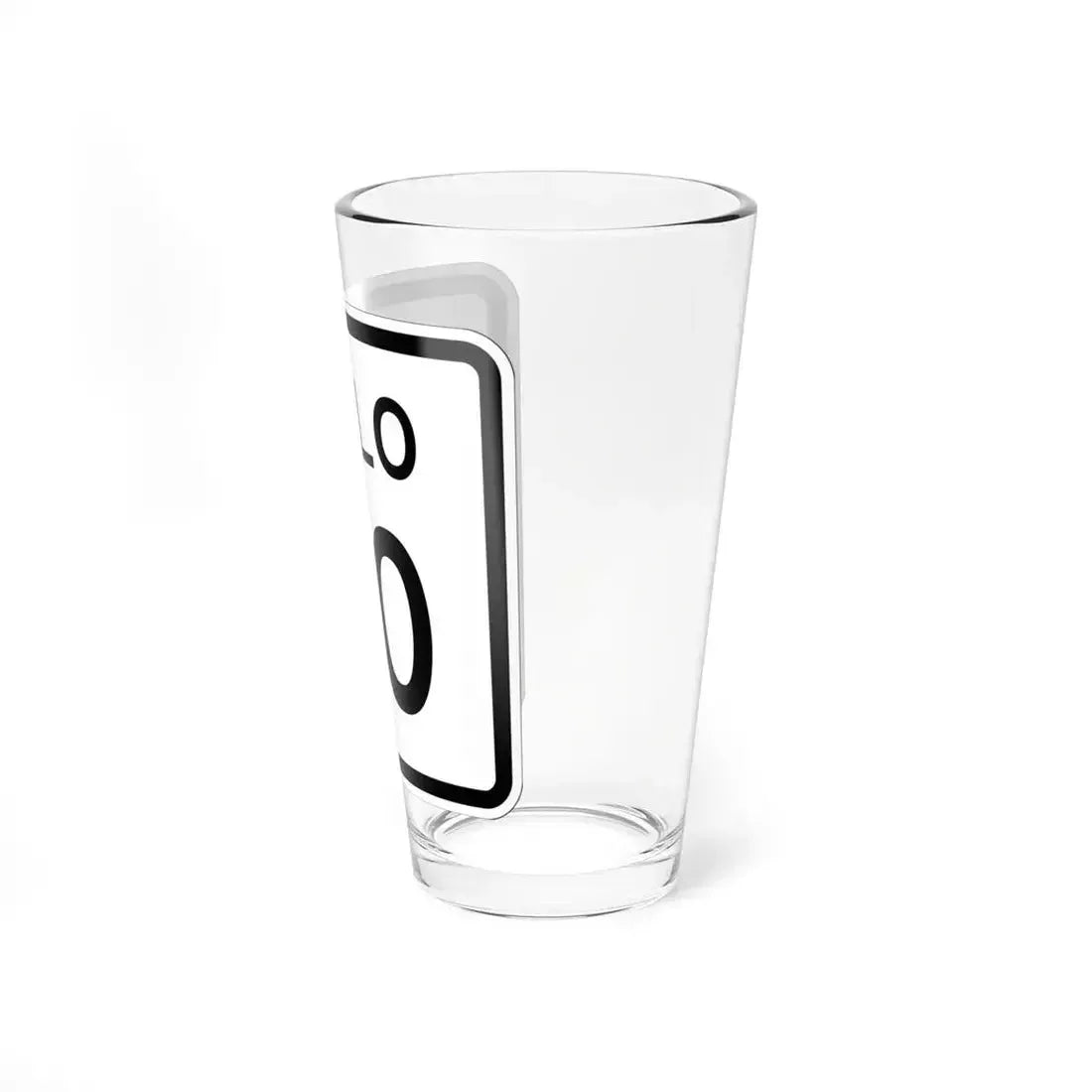 Colorado 80 1952 (Colorado) (Road Sign) Pint Glass 16oz - Go Mug Yourself