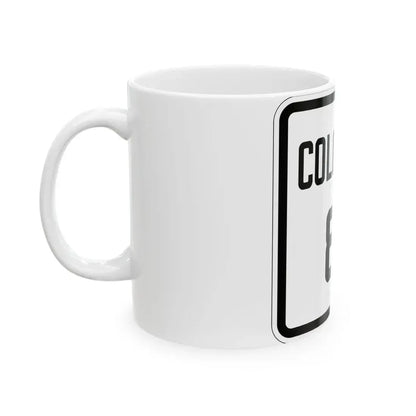 Colorado 81 1926 (Colorado) (Road Sign) White Coffee Mug - Go Mug Yourself