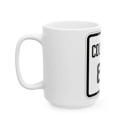 Colorado 85 1926 (Colorado) (Road Sign) White Coffee Mug - Go Mug Yourself