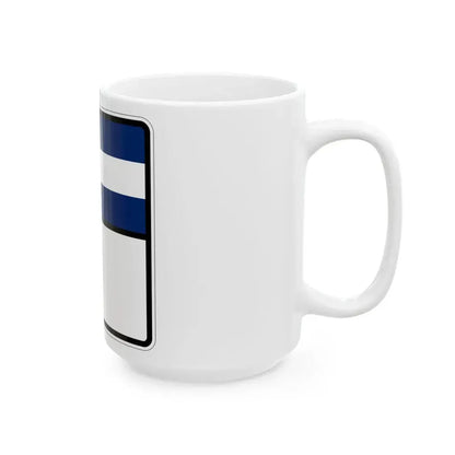 Colorado blank (Colorado) (Road Sign) White Coffee Mug - Go Mug Yourself