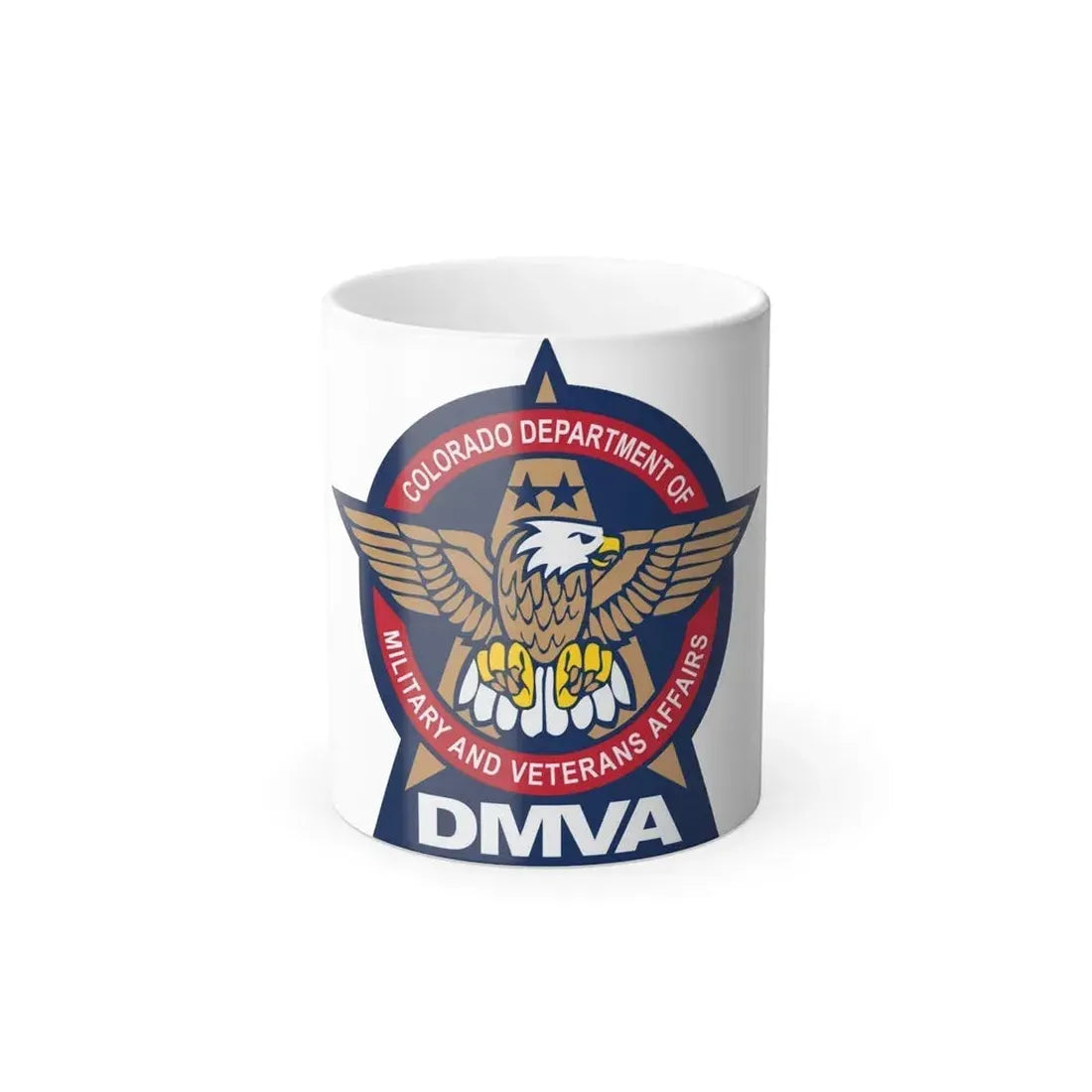 Colorado Department of Military and Veterans Affairs - Color Changing Coffee Mug 11oz - Go Mug Yourself