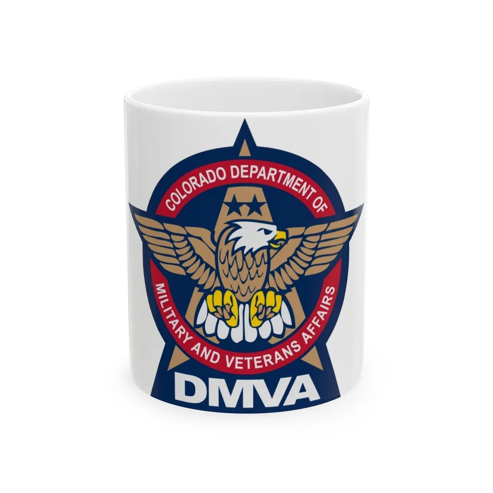 Colorado Department of Military and Veterans Affairs - White Coffee Mug-11oz-Go Mug Yourself