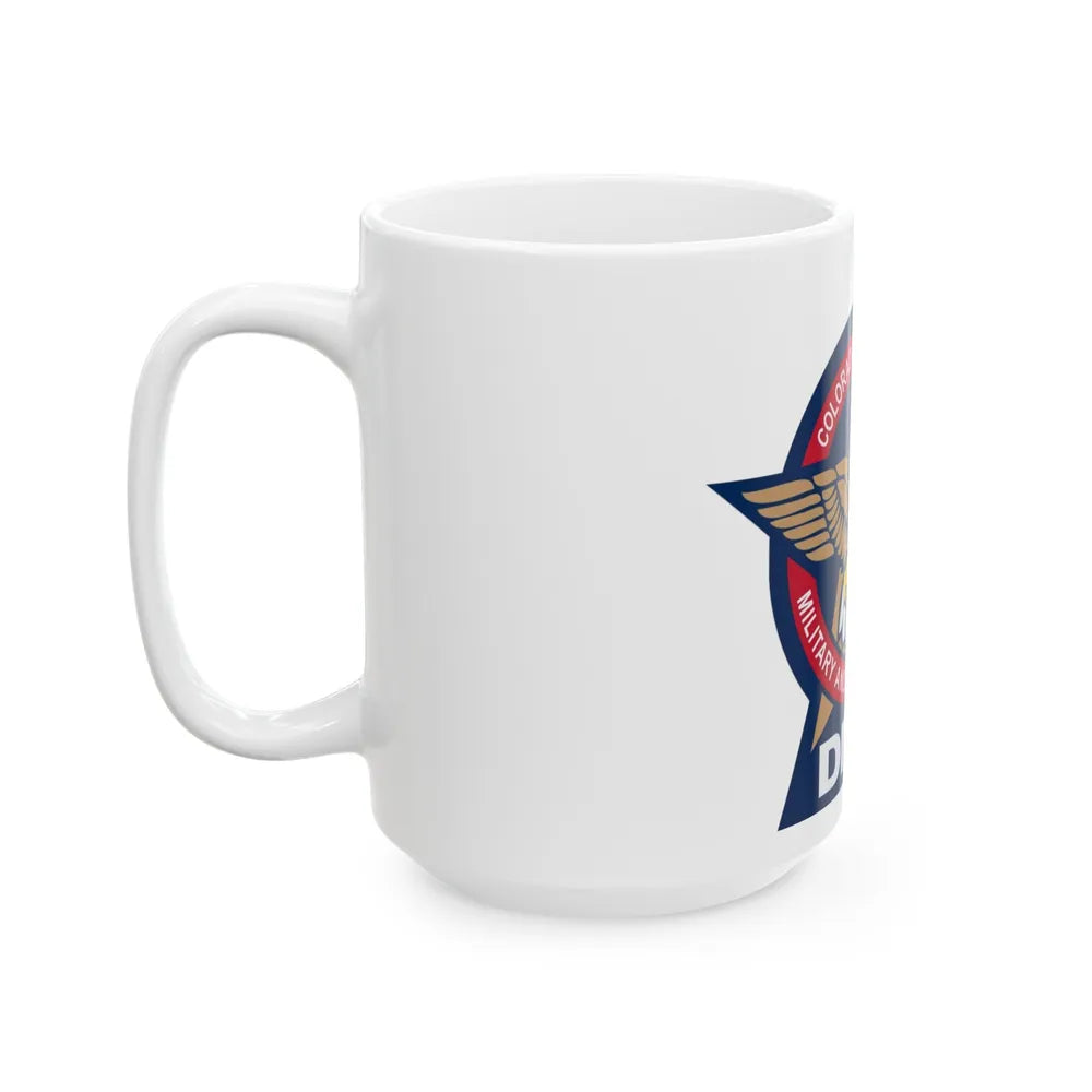 Colorado Department of Military and Veterans Affairs - White Coffee Mug-Go Mug Yourself