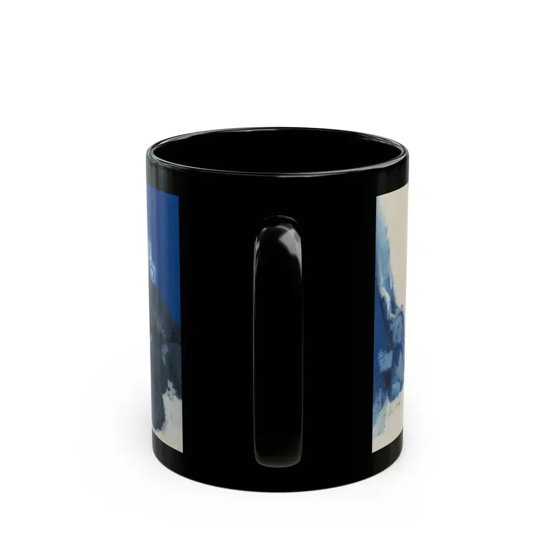 Coloring in bed - Black Coffee Mug - Go Mug Yourself