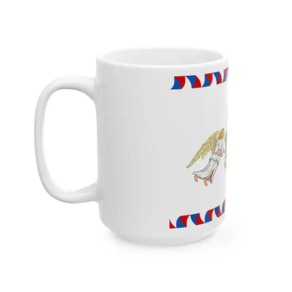 Colors of the Royal Croatian Home Guard (Austria) White Coffee Mug - Go Mug Yourself