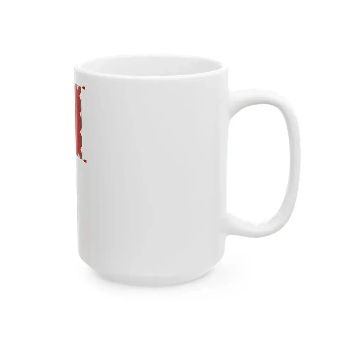 Colour of the 27th Rifle Regiment of the Hungarian Peoples Army 1956 with staff (Hungary) White Coffee Mug - Go Mug Yourself