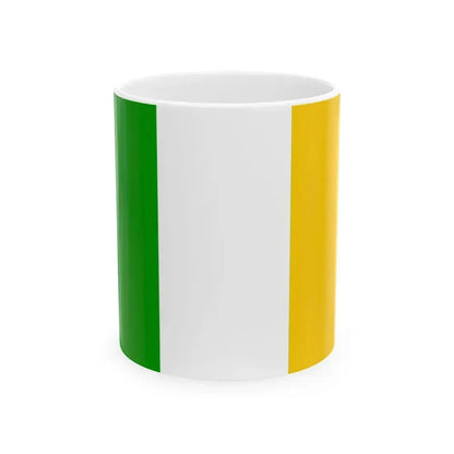 Colours of Offaly (Ireland) White Coffee Mug 11oz - Go Mug Yourself