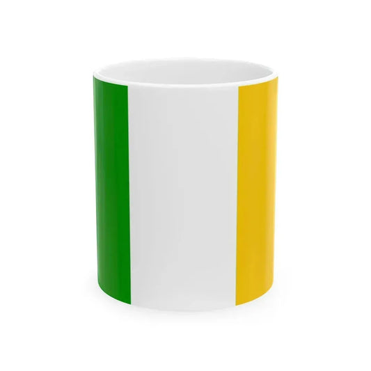 Colours of Offaly (Ireland) White Coffee Mug 11oz - Go Mug Yourself