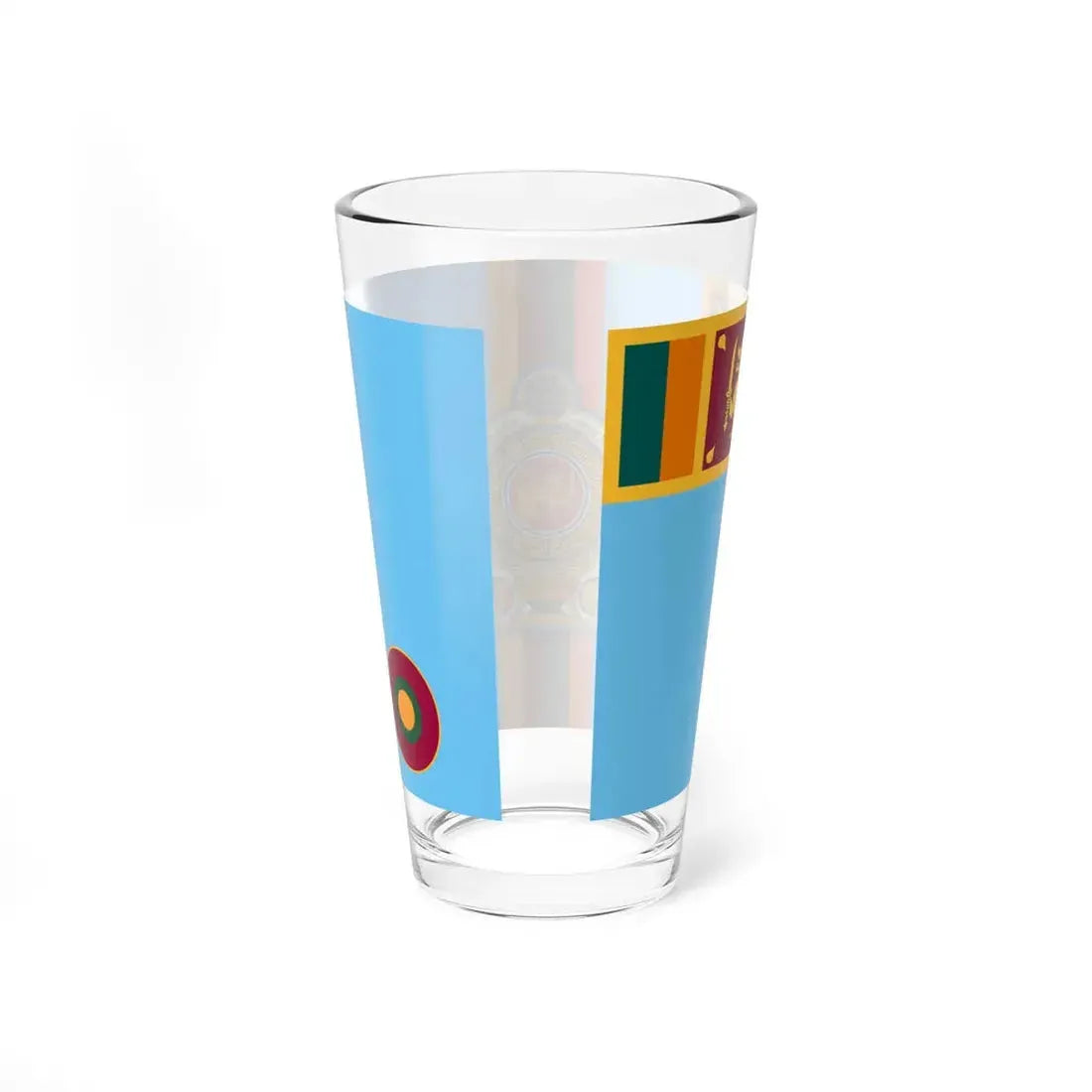 Colours of the Sri Lanka Air Force (Sri Lanka) Pint Glass 16oz - Go Mug Yourself